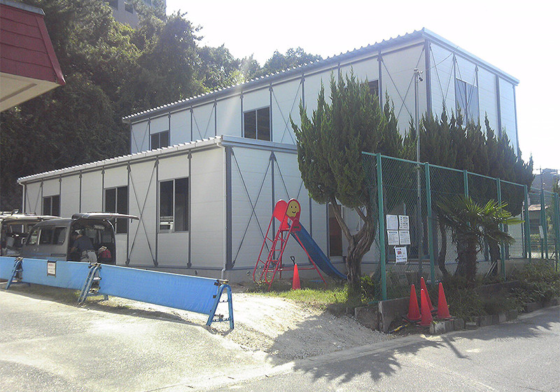 某幼稚園 仮設園舎 プレハブハウス